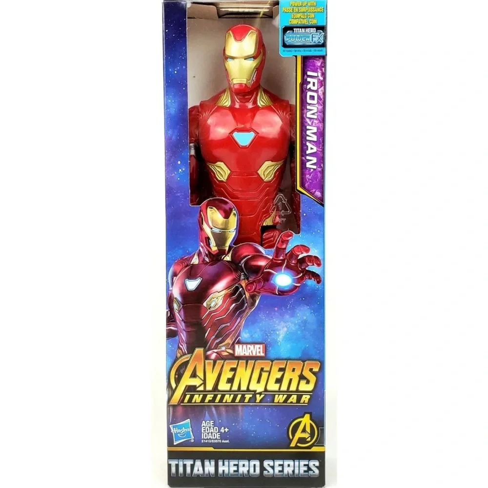 New Marvel Infinity War Titan Hero Series Iron Man with Titan Hero Power FX …